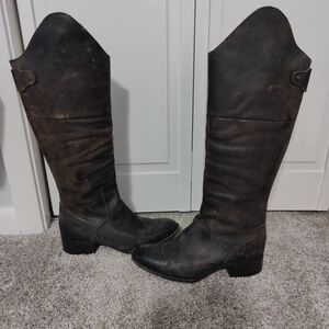 Freebird  most wanted Stable Slouch knee high equestrian Biker  minimalist chic